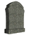  ELizabeth Ann Hayes heastone and the Green family headstones
